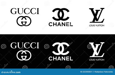 gucci chanel logo|louis vuitton vs gucci chanel.